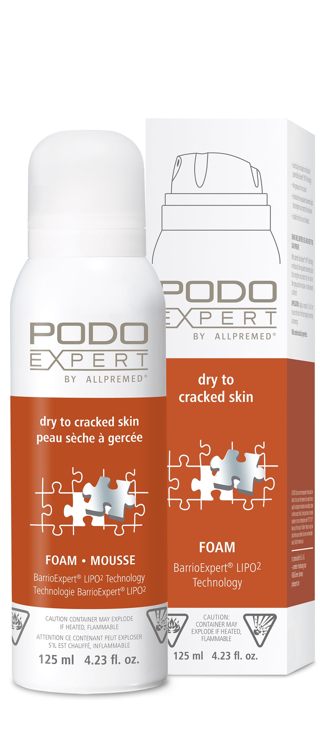 Repair Foam Cream | Dry to Cracked Skin | 125ML (full case | 30 bottles)