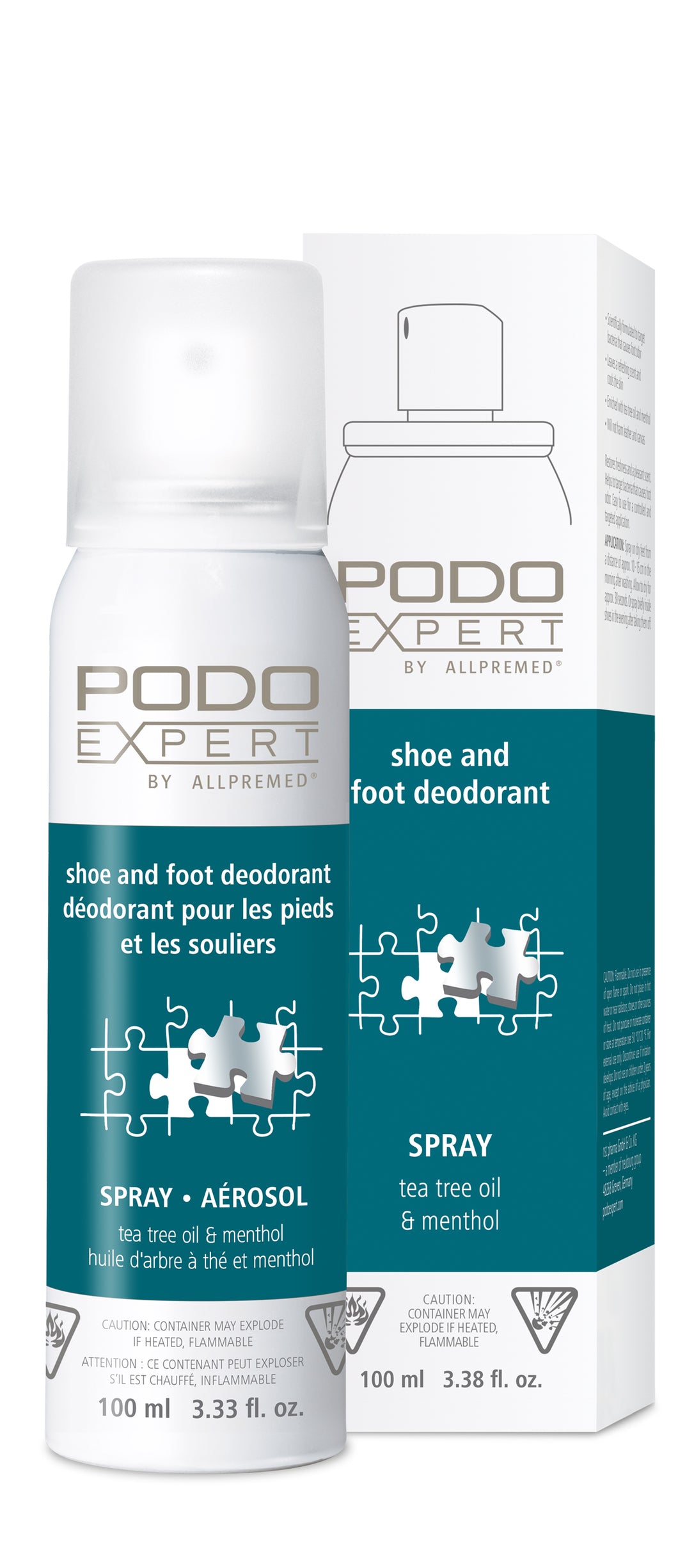 Shoe and Foot Deodorant Scent | 100ML (half case | 15 bottles)