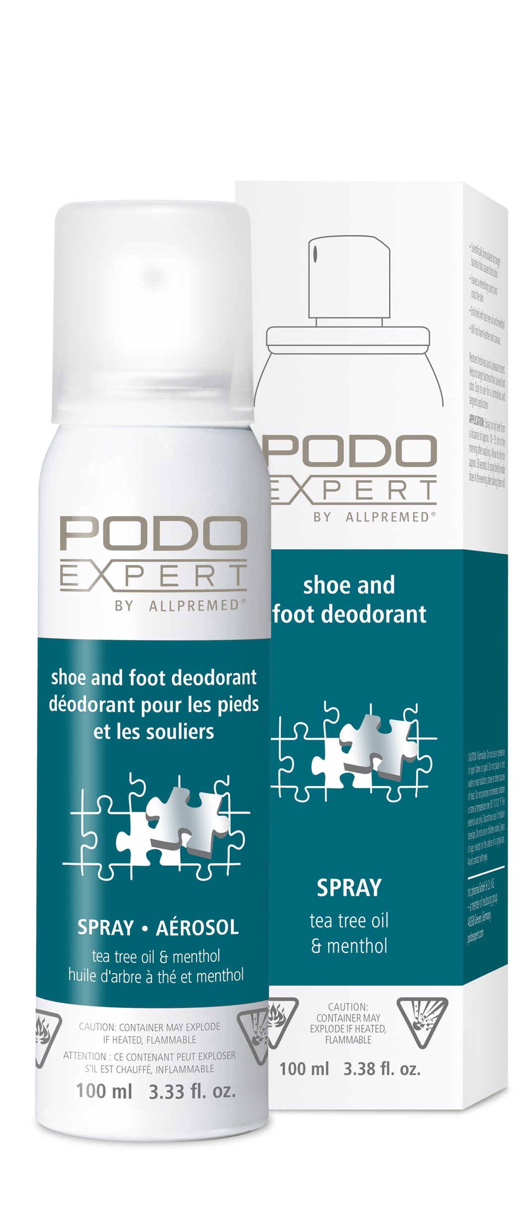 Shoe and Foot Deodorant | 100ML (full case | 30 bottles)